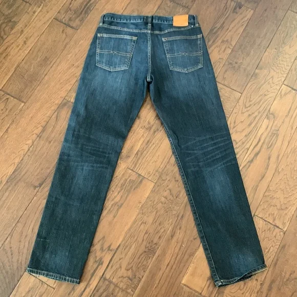 Lucky Brand Dark Blue Straight-Leg Jeans - Picture 6 of 7